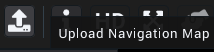 Upload Navigation Map Icon
